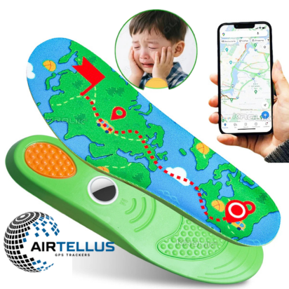 Plantilla con AirTag localizable